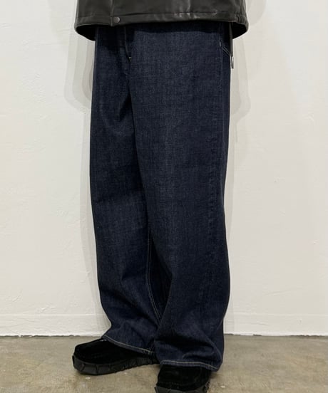 【26SS】 marka / BAGGY JEANS ORGANIC COTTON 13.5oz -Indigo-