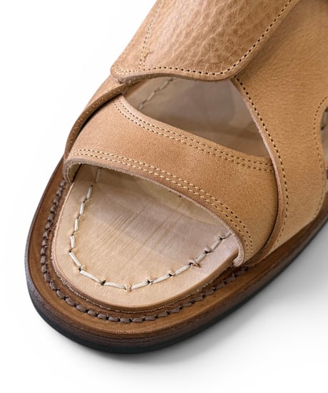 Post Production / HUNT SANDALS -NATURAL-