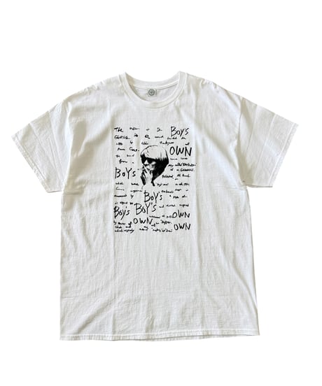 【26SS】 The DUFFER N NEPHEWS / BOYS OWN SHORT SLEEVE TEE -WHITE-