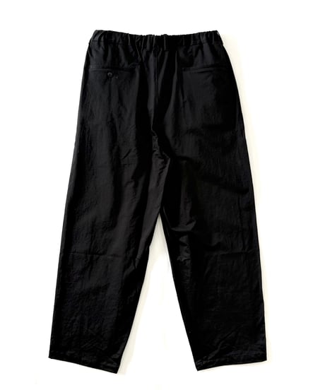 【26SS】 YOKO SAKAMOTO / DOUBLE PLEATED WIDE EASY PANTS -BLACK-
