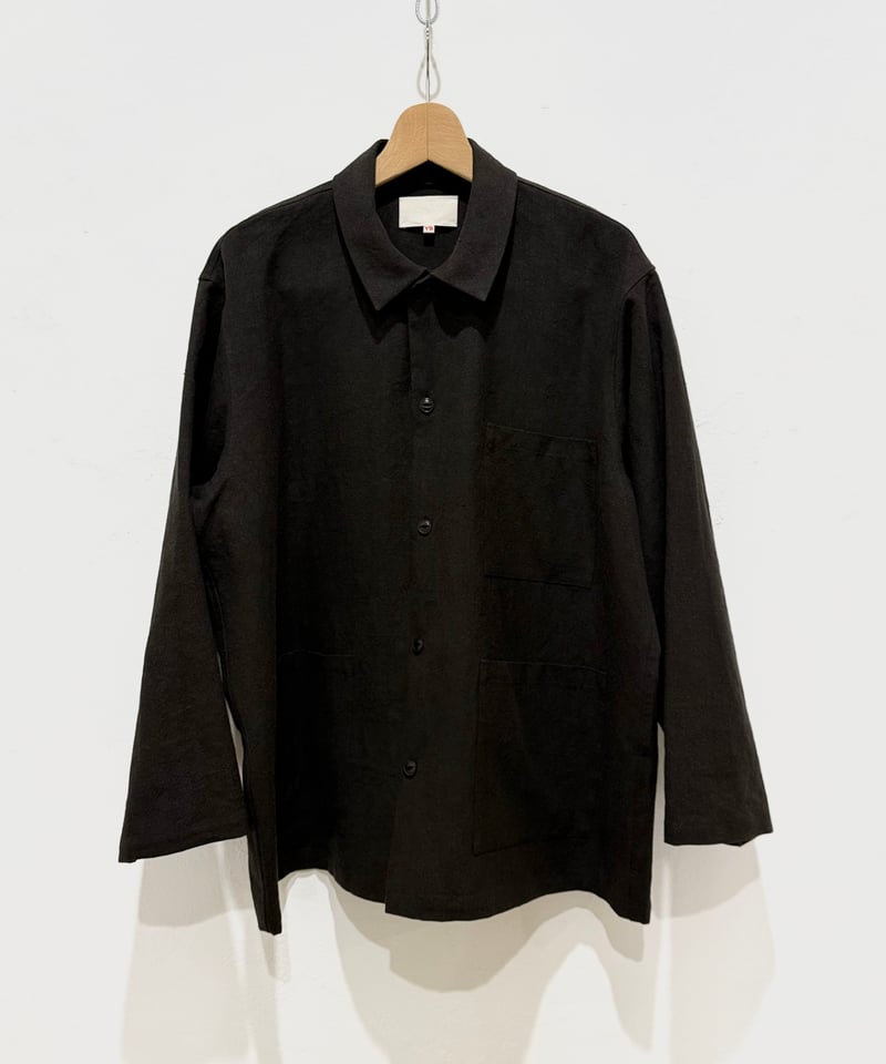 26SS】 YOKO SAKAMOTO / WORK SHIRT -BROWN- | YURAGI