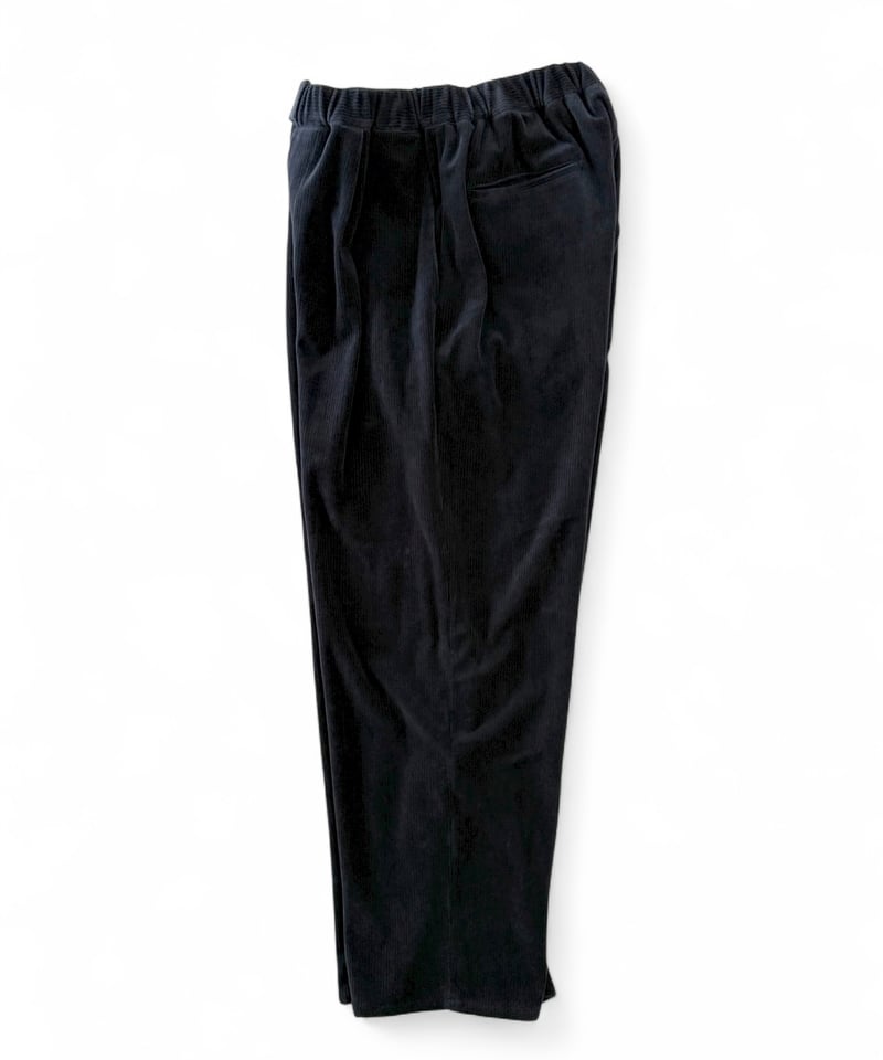 再値下げ　Graphpaper ワイドシェフパンツ　ネイビー Graphpaper Stretch Typewriter Wide Chef pants