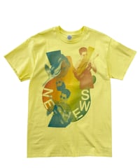 【26SS】 The DUFFER N NEPHEWS / INKJET PRINT SHORT SLEEVE TEE -YELLOW-