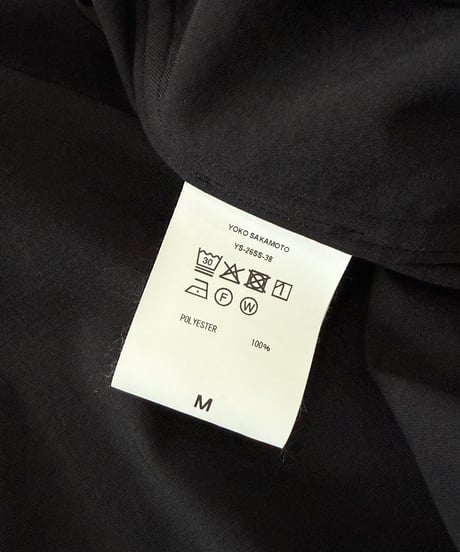 【26SS】 YOKO SAKAMOTO / HOODED BLOUSON -BLACK-