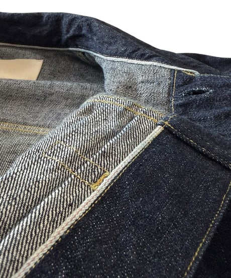 【26SS】 YOKO SAKAMOTO / PLEATS JACKET "ONE WASH" -INDIGO-