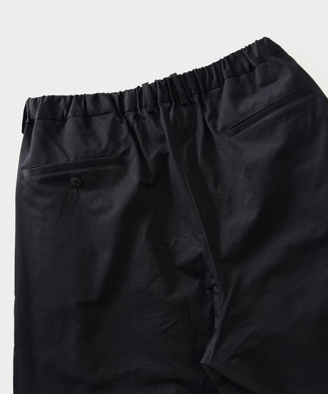 【26SS】 YOKO SAKAMOTO / DOUBLE PLEATED WIDE EASY PANTS -BLACK-
