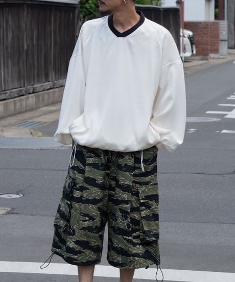 【26SS】 refomed / FRAMER WINDBREAKER -IVORY-