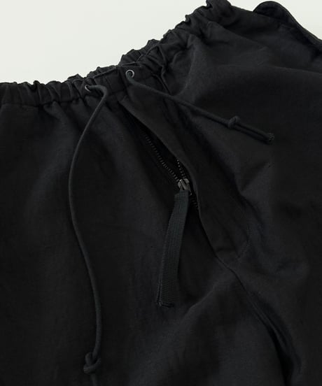 【26SS】 marka / WIDE OVER PANTS -BLACK-