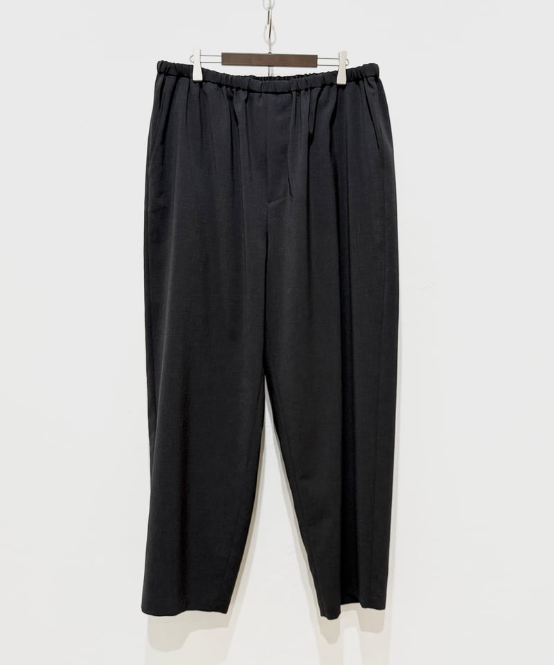 26SS】 YOKO SAKAMOTO / RELAX EASY PANTS -CHARCO