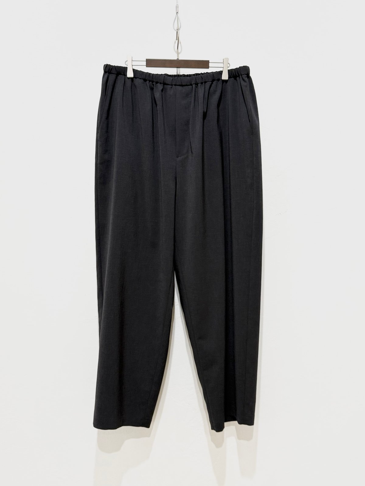 26SS】 YOKO SAKAMOTO / RELAX EASY PANTS -CHARCO