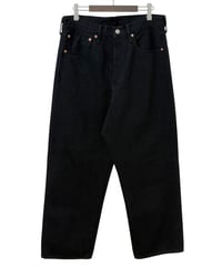 【26SS】 YOKO SAKAMOTO / 5POCKET STRAIGHT PANTS "ONE WASH" -BLACK-