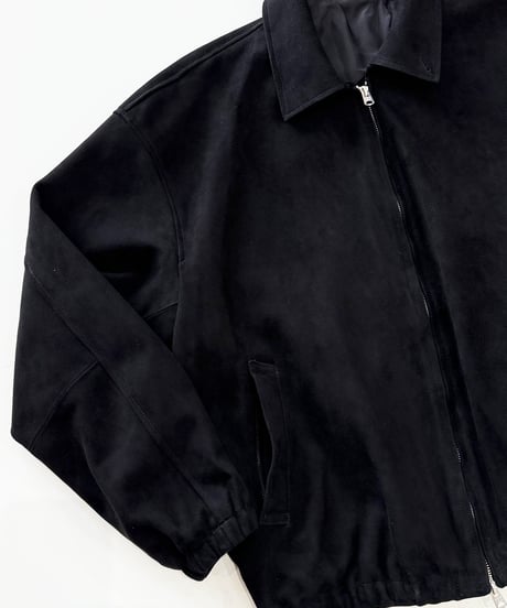 【26SS】 YOKO SAKAMOTO / ZIP BLOUSON -BLACK SHEEP SUEDE-