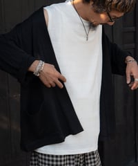 【26SS】 YOKO SAKAMOTO / SLEEVELESS TOP -ECRU-