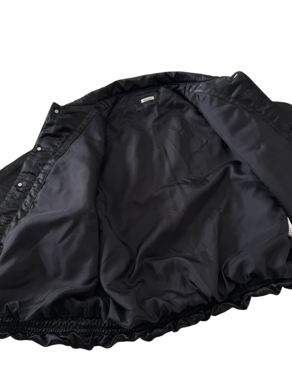 25AW】refomed / NEXT MAN NYLON JACKET -BLACK- |