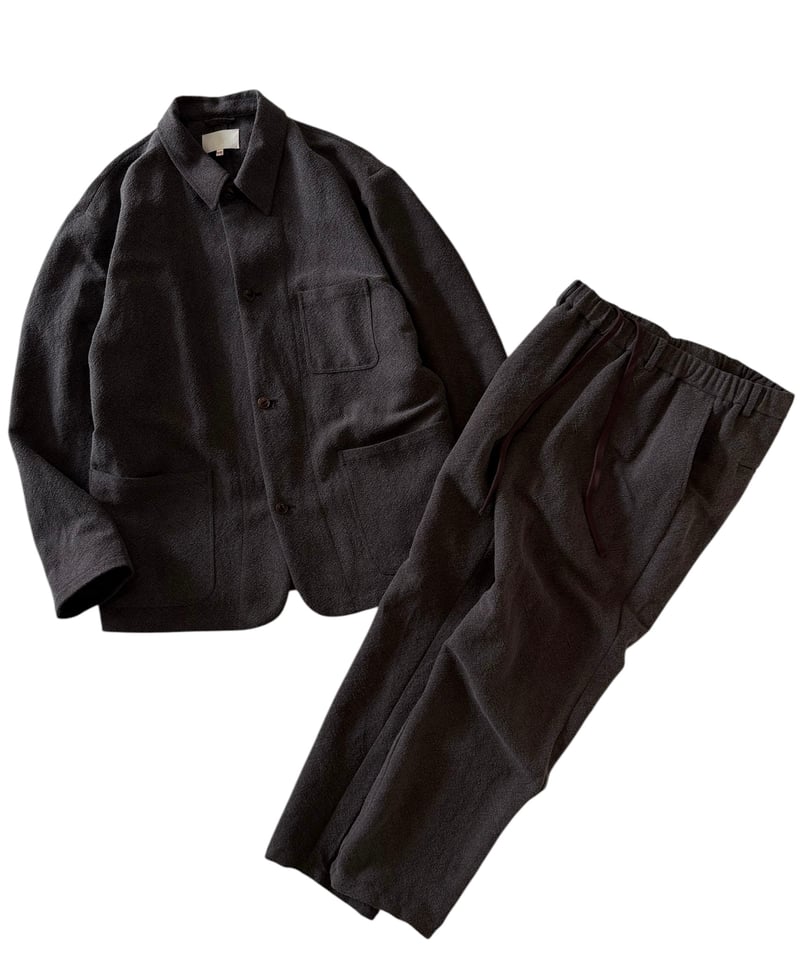 YOKO SAKAMOTO / WORK JACKET -BROWN- | YURAGI YOKO SAKAMOTO / WORK JACKET -BROWN- | YURAGI