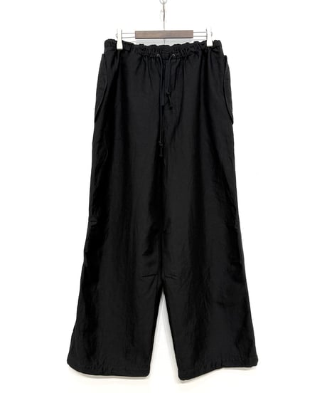 【26SS】 marka / WIDE OVER PANTS -BLACK-