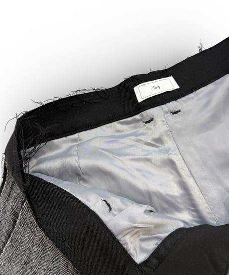 Urig / DUO FABRICS SCHADEN 3TUCK PANTS HL -DUO-