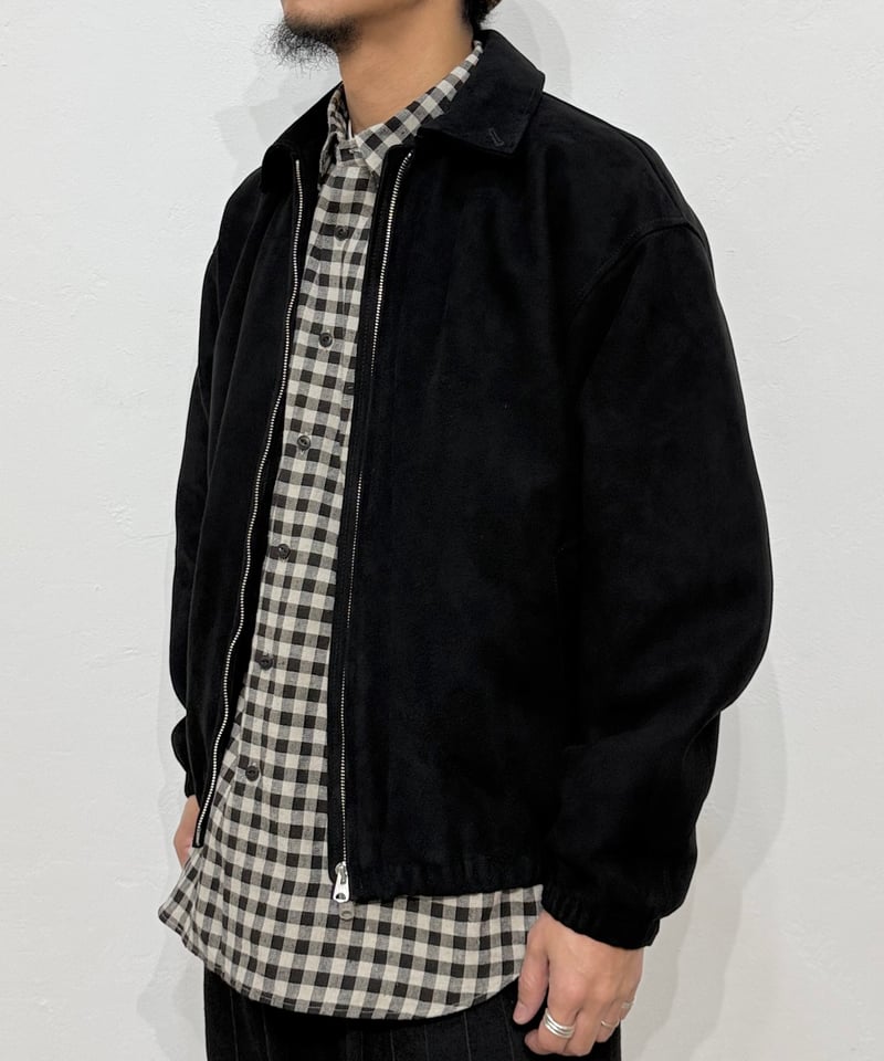 26SS】 YOKO SAKAMOTO / ZIP BLOUSON -BLACK SHEEP
