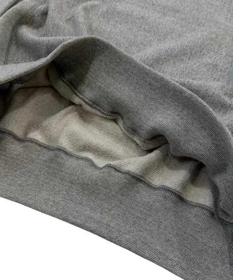 【26SS/残り1点】 YOKO SAKAMOTO / ATHLETIC SWEATER -HEATHER GRAY-