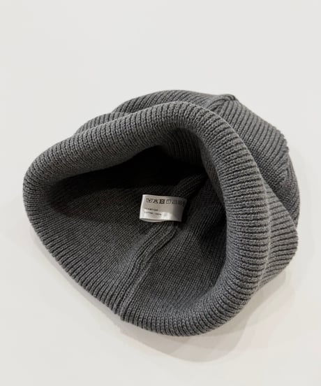 【26SS】 YOKO SAKAMOTO / KNIT BIG WATCH CAP -HEATHER GRAY-