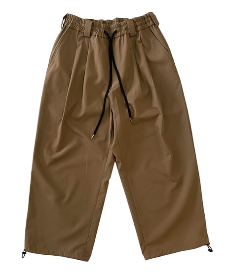 Blanc YM / Ripstop Wide Pants -GOLD-