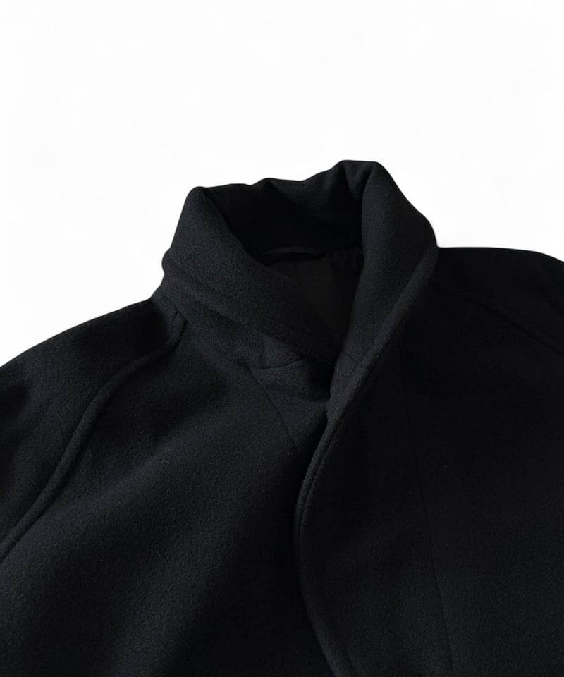 satou / tabi melton coat -kuro- | YURAGI