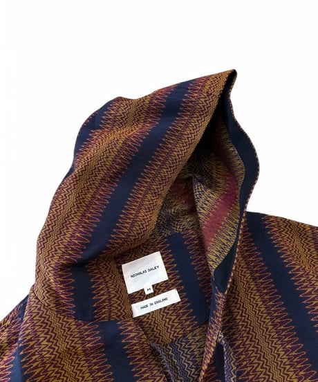 【SALE】 NICHOLAS DALEY / HOODED PULLOVER -SONIC JACQUARD-
