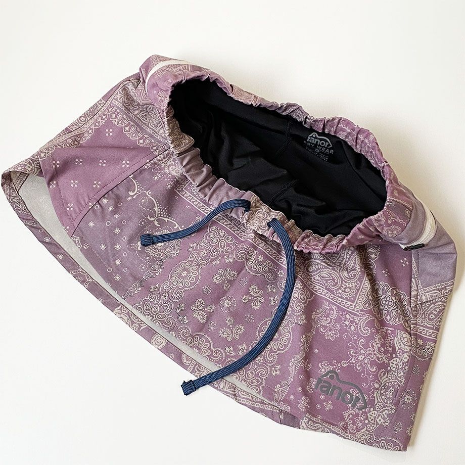 ranor / BANDANA SKIRT WITH INNER -SAND PURPLE-