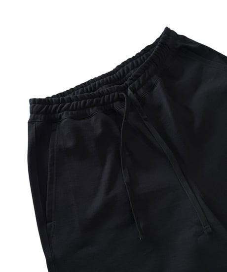 MARKAWARE / ORGANIC COTTON HEAVY FLEECE GYM SHORTS -BLACK-
