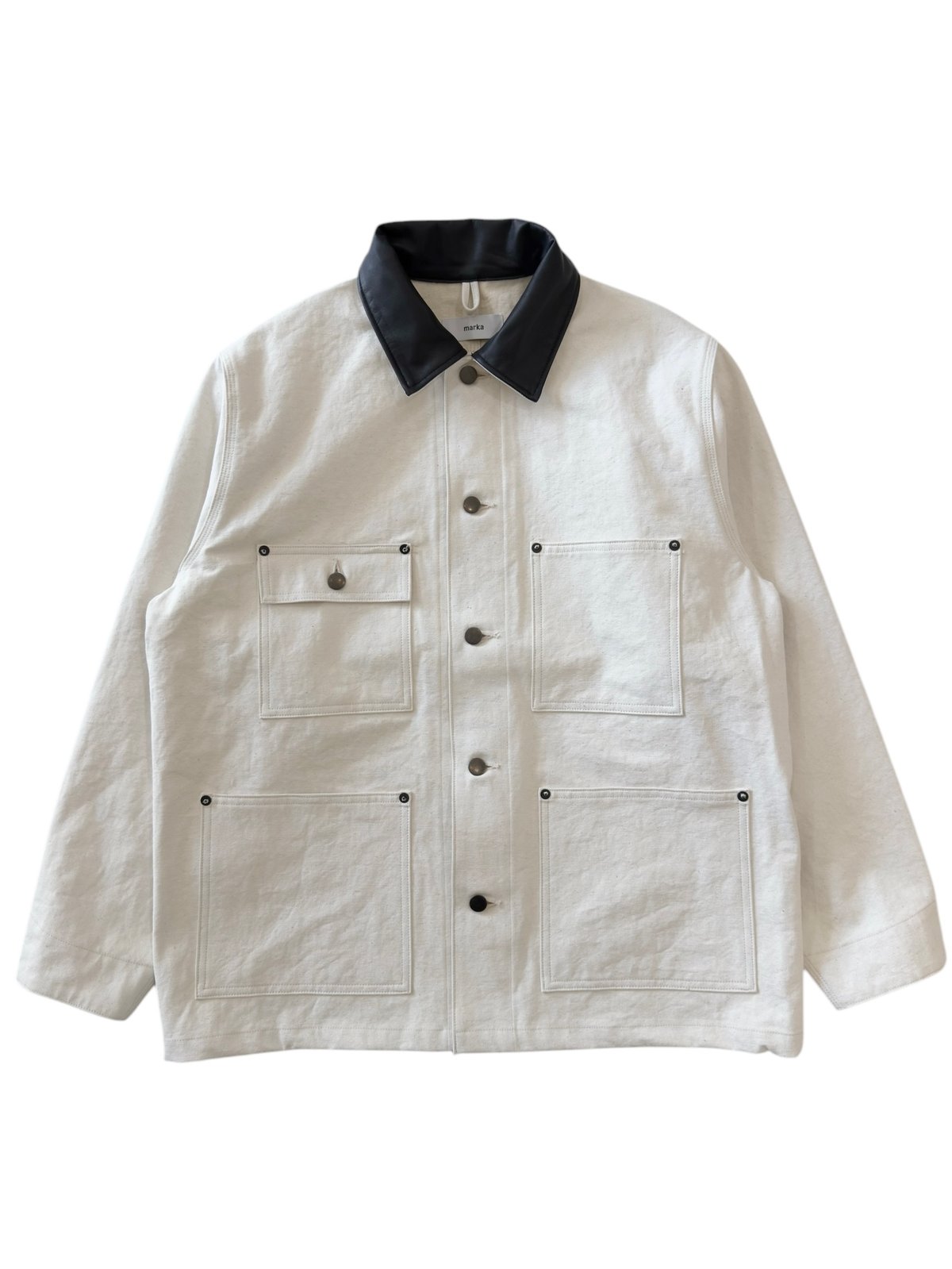 marka / ORGANIC COTTON CANVAS ENGINEERED JACKET