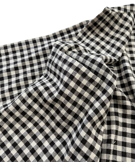 【26SS】 YOKO SAKAMOTO / WORK SHIRT -GINGHAM-