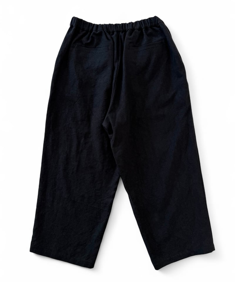 YOKO SAKAMOTO / BAGGY EASY PANTS -BLACK- | YURAGI