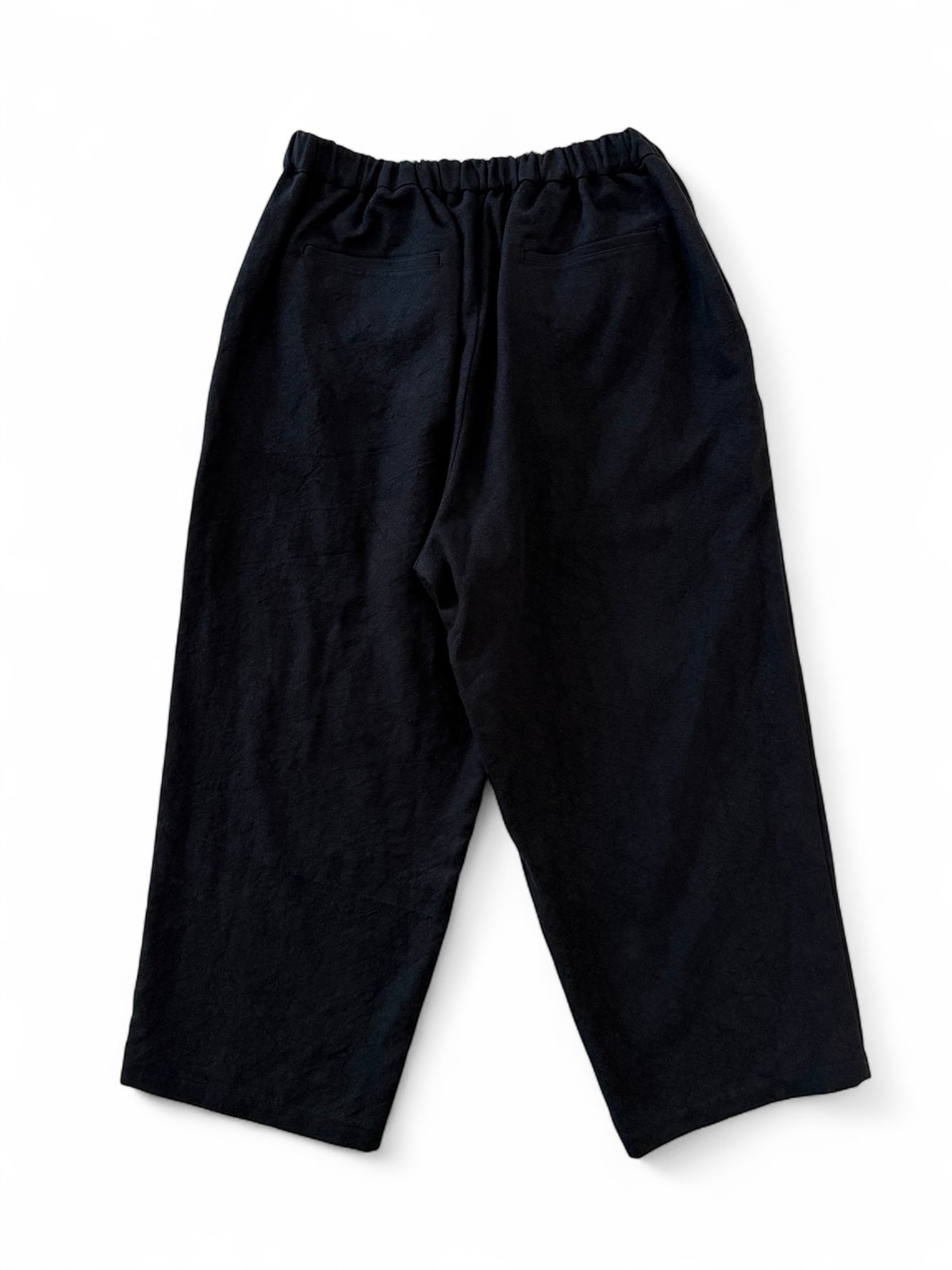 Yoko ヨガ ズボン YOKO SAKAMOTO / BAGGY EASY PANTS -BLACK- | YURAGI