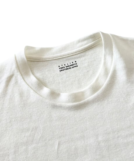 【26SS】 YOKO SAKAMOTO / SLEEVELESS TOP -ECRU-