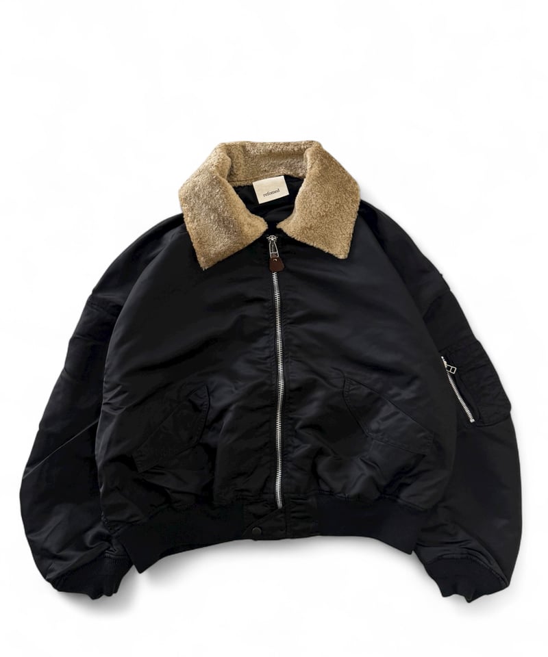 25AW】refomed / CASTRO JAMPER -BLACK- | YURAGI