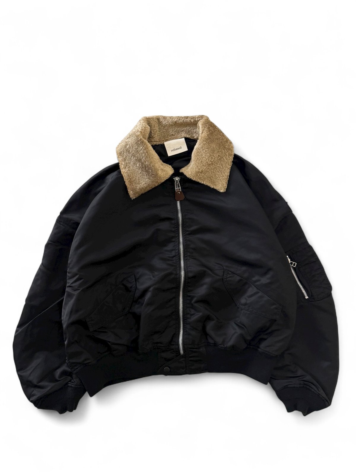 25AW】refomed / CASTRO JAMPER -BLACK- | YURAGI