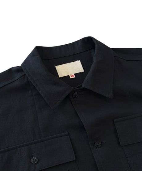 【26SS】 YOKO SAKAMOTO / UTILITY SHIRT -BLACK-