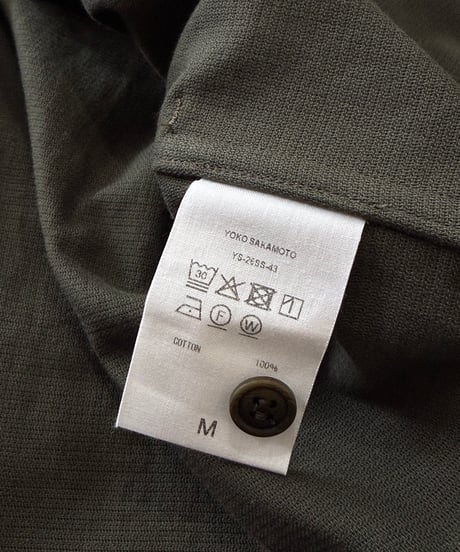 【26SS】 YOKO SAKAMOTO / UTILITY SHIRT -OLIVE-
