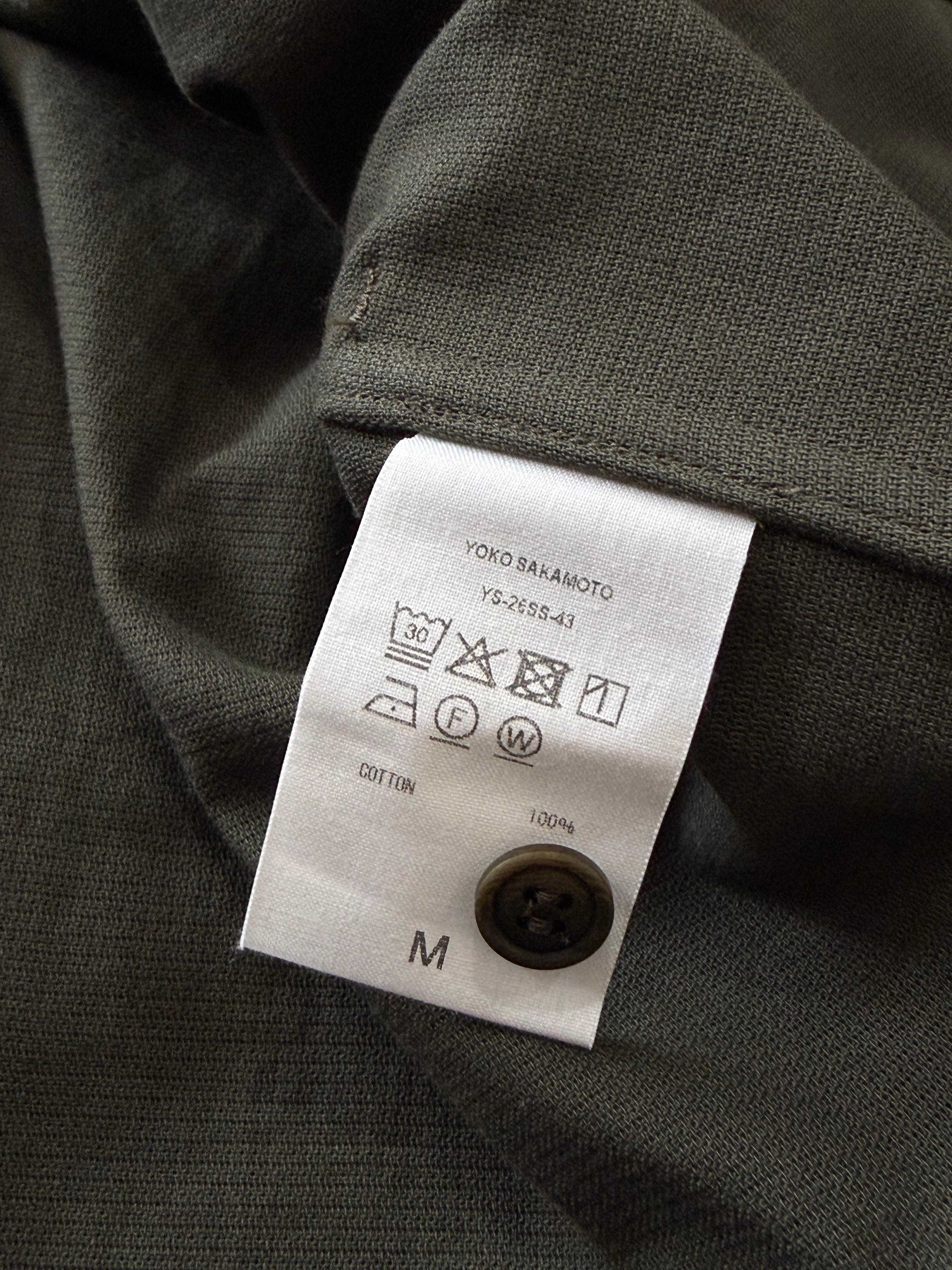 YOKO SAKAMOTO / UTILITY SHIRT -OLIVE- | YURAGI
