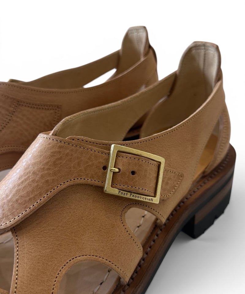 Post Production / HUNT SANDALS -NATURAL- | YURAGI