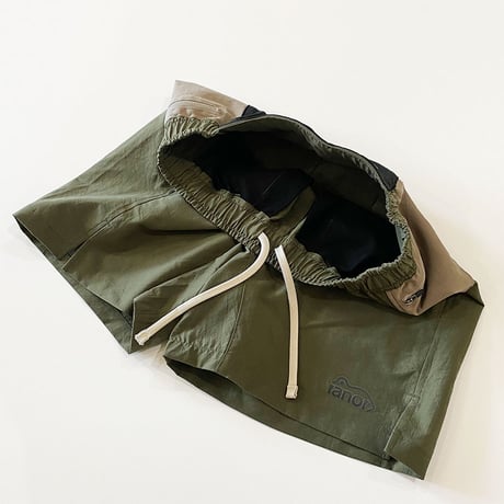 ranor(ラナー) PCR MIDDLE SHORTS OLIVE