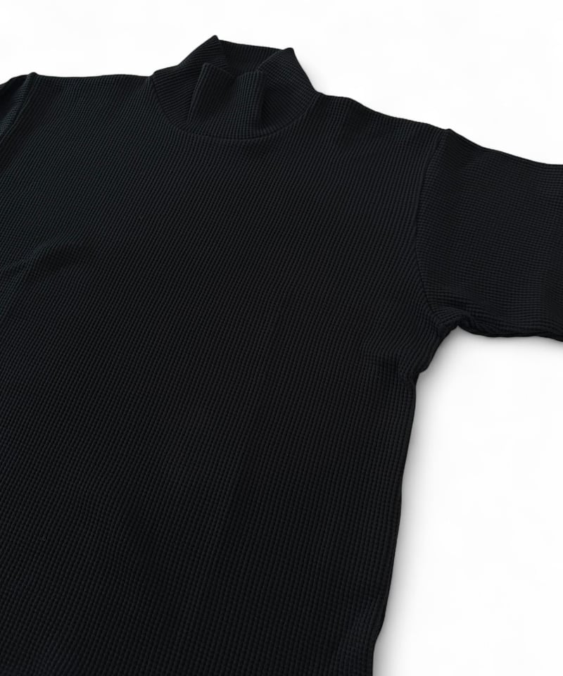 25AW】YOKO SAKAMOTO / HIGH NECK PULLOVER -BLACK