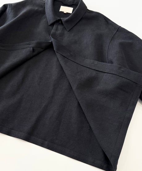 【26SS】 YOKO SAKAMOTO / WORK BLOUSE -BLACK-