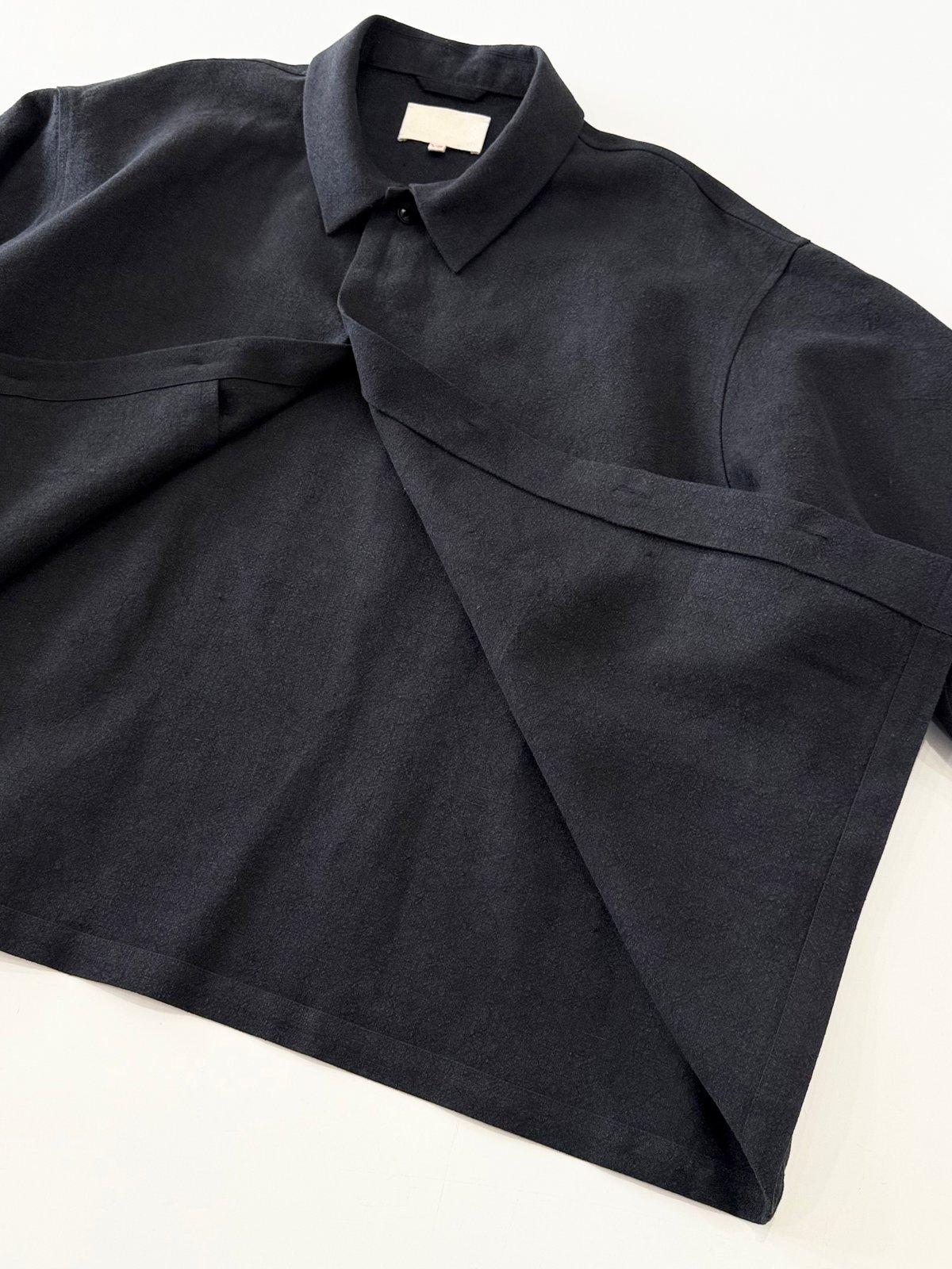 26SS】 YOKO SAKAMOTO / WORK BLOUSE -BLACK- | YU