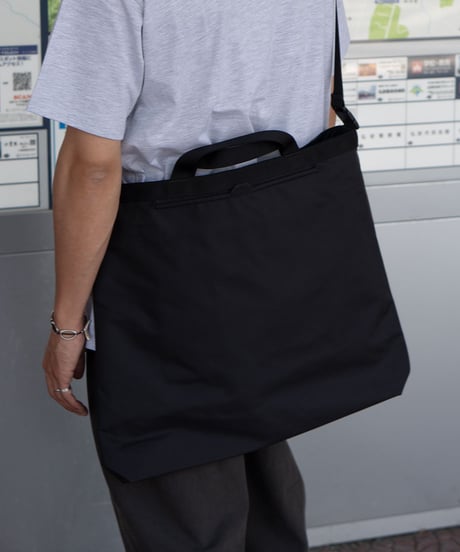 【残り1点】 MONOLITH / TOTE SHOULDER STANDARD L -BLACK-