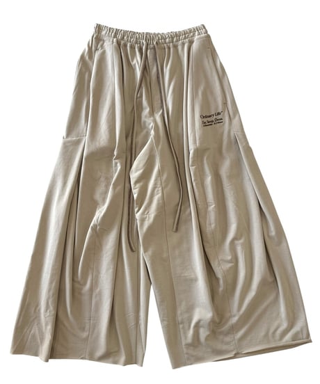 【26SS】 SHINYAKOZUKA / ORDINARY HOME EGG BAGGY (ISSUE#8) -OATMEAL-