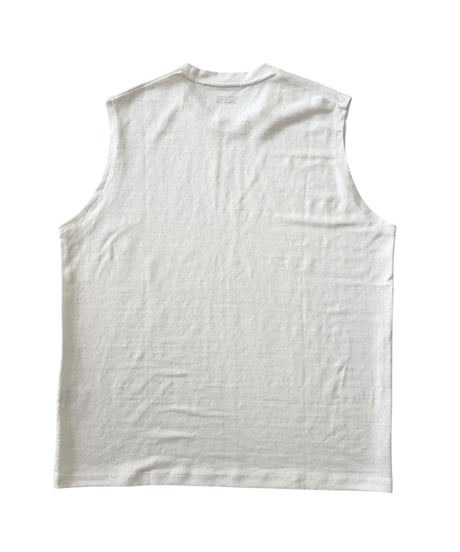 【26SS】 YOKO SAKAMOTO / SLEEVELESS TOP -ECRU-