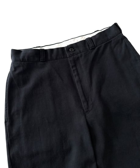 【26SS】 marka / Organic Cotton Gabardine / U.S. Army Chino Trousers -Black-