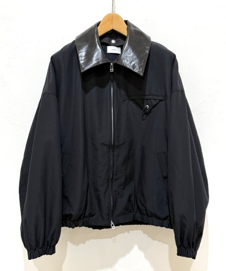 【26SS】 refomed / DOKA NYLON JACKET "TARP" -BLACK-