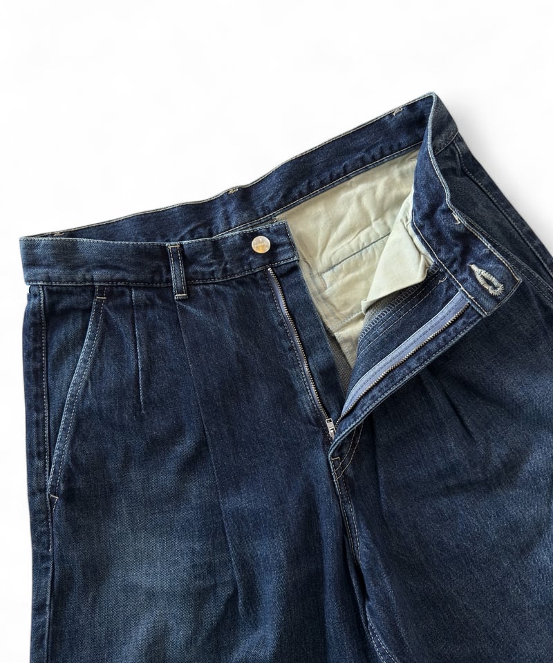Graphpaper / Selvage Denim Two Tuck Tapered Pan Graphpaper / Selvage Denim Two Tuck Tapered Pan